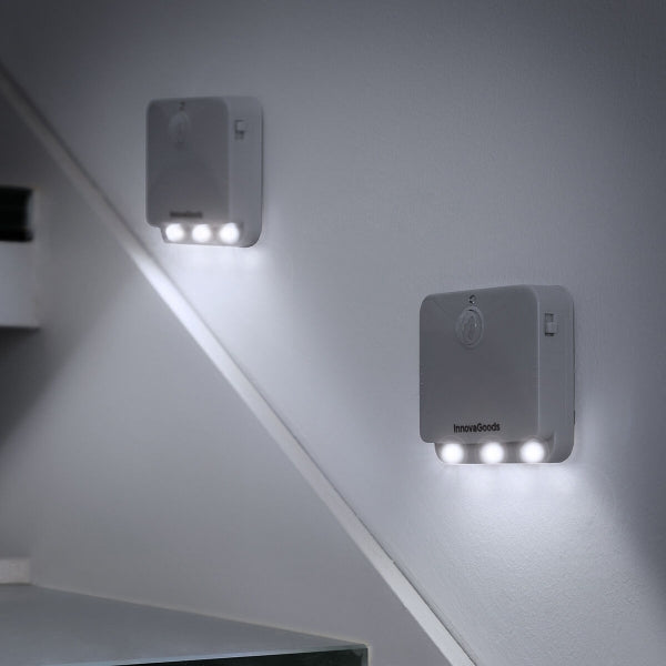 LED-Licht mit Bewegungssensor Lumtoo InnovaGoods 2 Einheiten