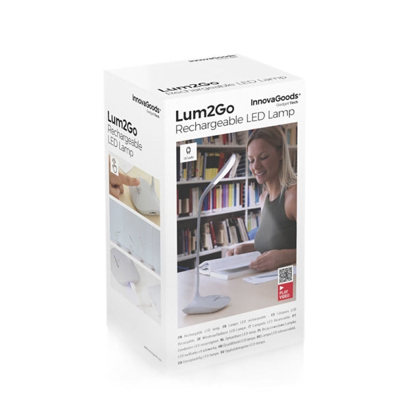 Rechargeable Touch-sensitive LED Table Lamp Lum2Go